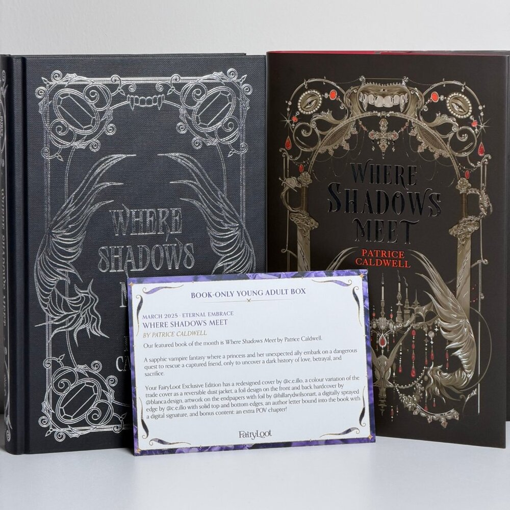 Fairyloot Where Shadows Meet by Patrice Caldwell